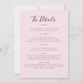 Pyjamas Prosecco Chic Bachelorette Party Route Kaart (Achterkant)