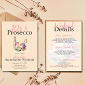 Pyjamas Prosecco Spa Bachelorette Party Route Kaart
