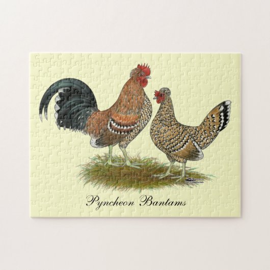 Pyncheon Bantams Legpuzzel (Horizontaal)