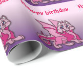 Pynky de draak cadeaupapier (Rol Hoek)