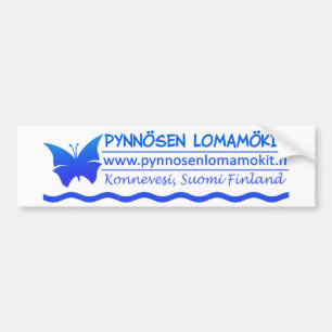 Pynnösen Lomamökit bumpersticker