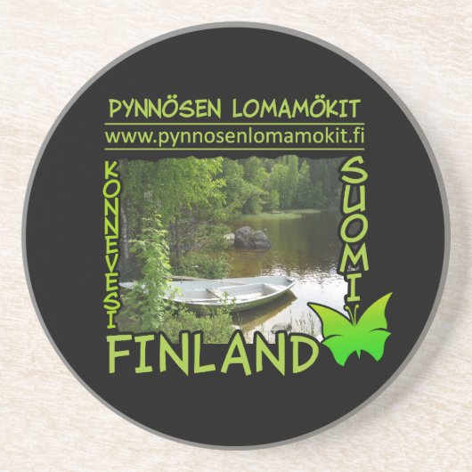 Pynnösen Lomamökit onderzetter (Voorkant)