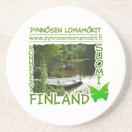 Pynnösen Lomamökit onderzetter (Voorkant)