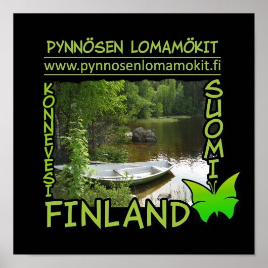 Pynnösen Lomamökit poster (Voorkant)