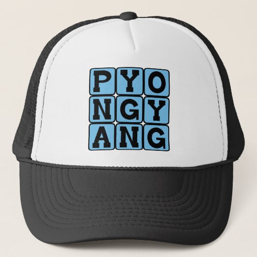 P'yŏngyang, hoofdstad van Noord-Korea Trucker Pet (Voorkant)