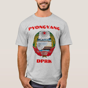 Pyongyang, Noord-Korea - 조선민주의인 민 공주Noord-Korea T-shirt