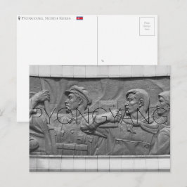 Pyongyang, Noord-Korea Ansichtkaart Briefkaart