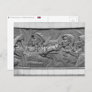 Pyongyang, Noord-Korea Briefkaart