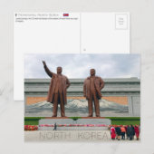 Pyongyang, Noord-Korea Briefkaart (Voorkant / Achterkant)