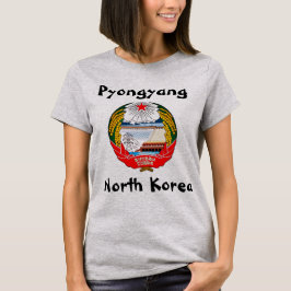 Pyongyang, Noord-Korea (DVK) 조선민주의인 민 공 화 국주 T-shirt