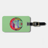 Pyongyang, Noord-Korea (DVK) Heremitisch Koninkrij Bagagelabel (Voorkant horizontaal)