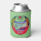 Pyongyang, Noord-Korea (DVK) Heremitisch Koninkrij Blikjeskoeler (Blikje Voorkant)