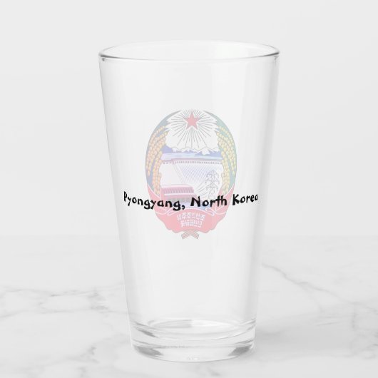 Pyongyang, Noord-Korea (DVK) Heremitisch Koninkrij Glas (Achterkant)