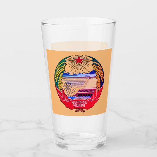 Pyongyang, Noord-Korea (DVK) Heremitisch Koninkrij Glas (Voorkant)