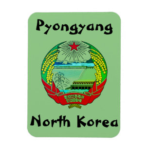 Pyongyang, Noord-Korea (DVK) Heremitisch Koninkrij Magneet