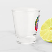 Pyongyang, Noord-Korea (DVK) Heremitisch Koninkrij Shot Glas (Links)