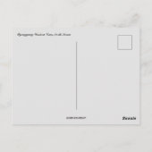 Pyongyang Western Uitzicht Noord-Korea Briefkaart (Achterkant)