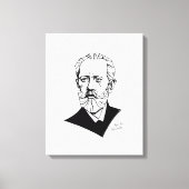 Pyotr Tchaikovsky Canvas Afdruk (Voorkant)