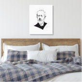 Pyotr Tchaikovsky Canvas Afdruk (Insitu (Slaapkamer))