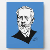 Pyotr Tchaikovsky Fotoplaat (Voorkant)