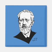 Pyotr Tchaikovsky Magneet (Voorkant)