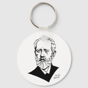 Pyotr Tchaikovsky Sleutelhanger