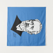 Pyotr Tchaikovsky Wandkleed (Voorkant (horizontaal))