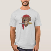 Pyraat Monkey T-shirt (Voorkant)