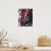 Pyracantha-bes-art-poster Poster (Keuken)
