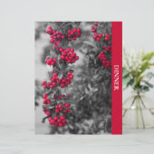 Pyracantha-besjes Eten Recept Scheiding (Staand voorkant)