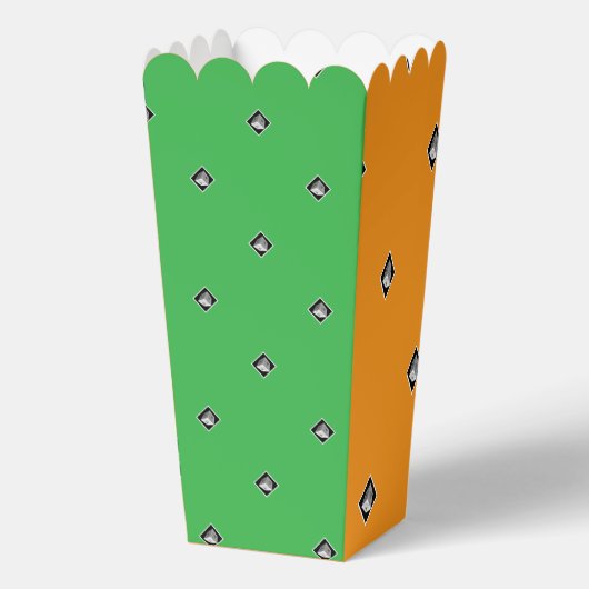 Pyramid Cube Herhaal Sinaasappel + Groen Bedankdoosjes (Achterkant)