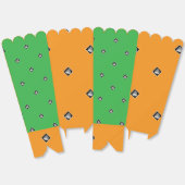 Pyramid Cube Herhaal Sinaasappel + Groen Bedankdoosjes (Ongevouwen)