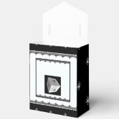 Pyramid Cube Zwart Wit Bedankdoosjes (Open)