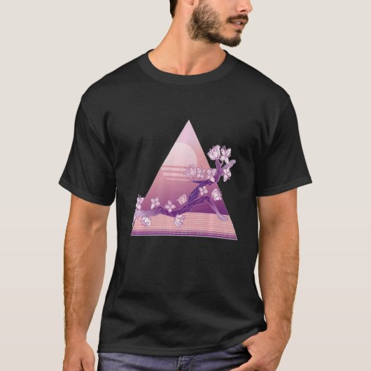 Pyramid Flowers Sun T-shirt (Voorkant)