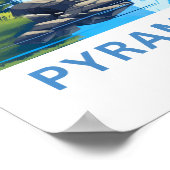 Pyramid Peak Colorado Reisprint Poster (Hoek)