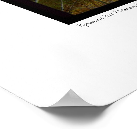 Pyramid Peak & Maroon Bells, Aspen, Colorado Poster (Hoek)