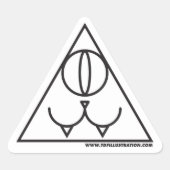 Pyramid Sticker (Voorkant)