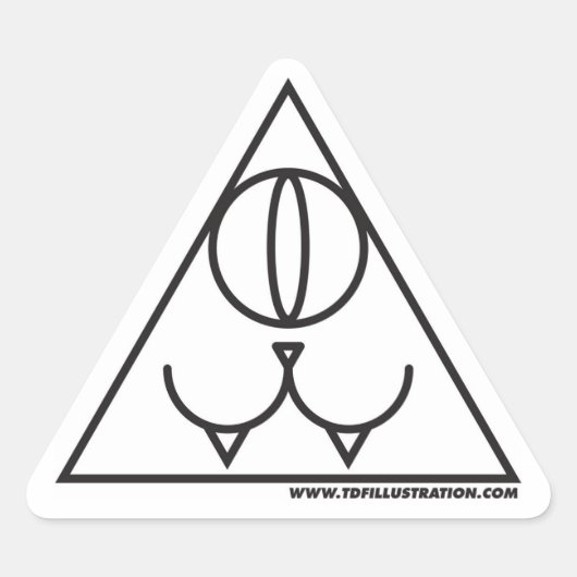 Pyramid Sticker (Voorkant)