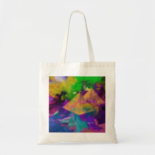 Pyramid Times Tote Bag (Voorkant)