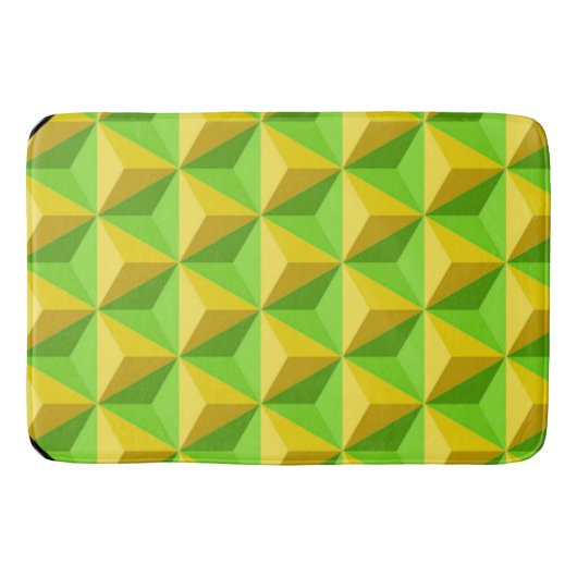 PYRAMID TRIANGELPATROON BADMAT (Voorkant)