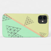 Pyramid Triangle Shapes iPhone 11 Hoesje Hoesje (Achterkant (horizontaal))