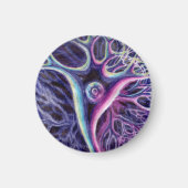 Pyramidaal neuron magneet (Voorkant)