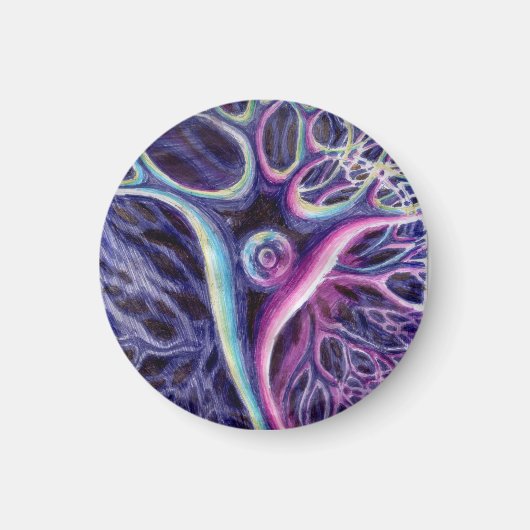 Pyramidaal neuron magneet (Voorkant)