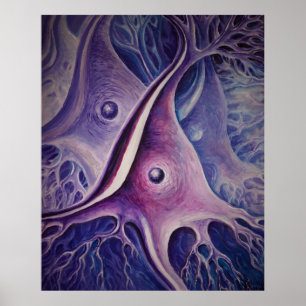 Pyramidaal neuron poster