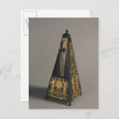 Pyramidale metronoom, 1815 briefkaart (Voorkant / Achterkant)