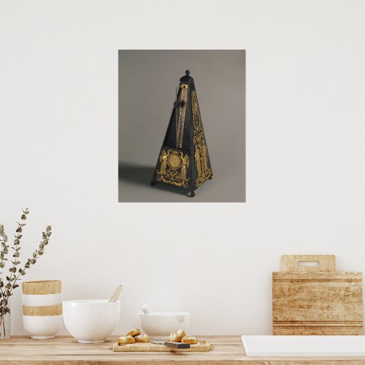 Pyramidale metronoom, 1815 poster (Keuken)