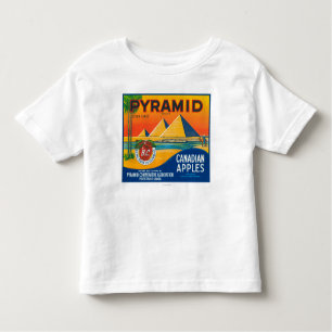 Pyramide Apple Label - Penticton B.C. Canada Kinder Shirts