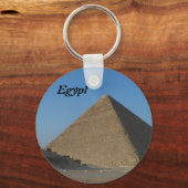Pyramide bij Giza, Egypte Sleutelhanger (Voorkant)