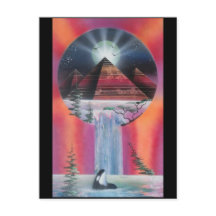 Pyramide Briefkaart.