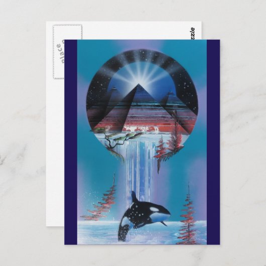 Pyramide-Briefkaart Briefkaart (Voorkant / Achterkant)